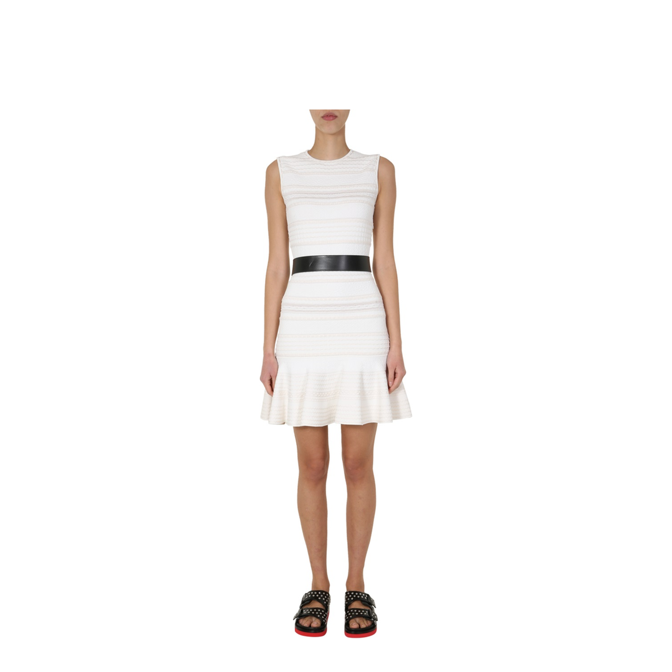 Knitted Mini Dress - Image 1