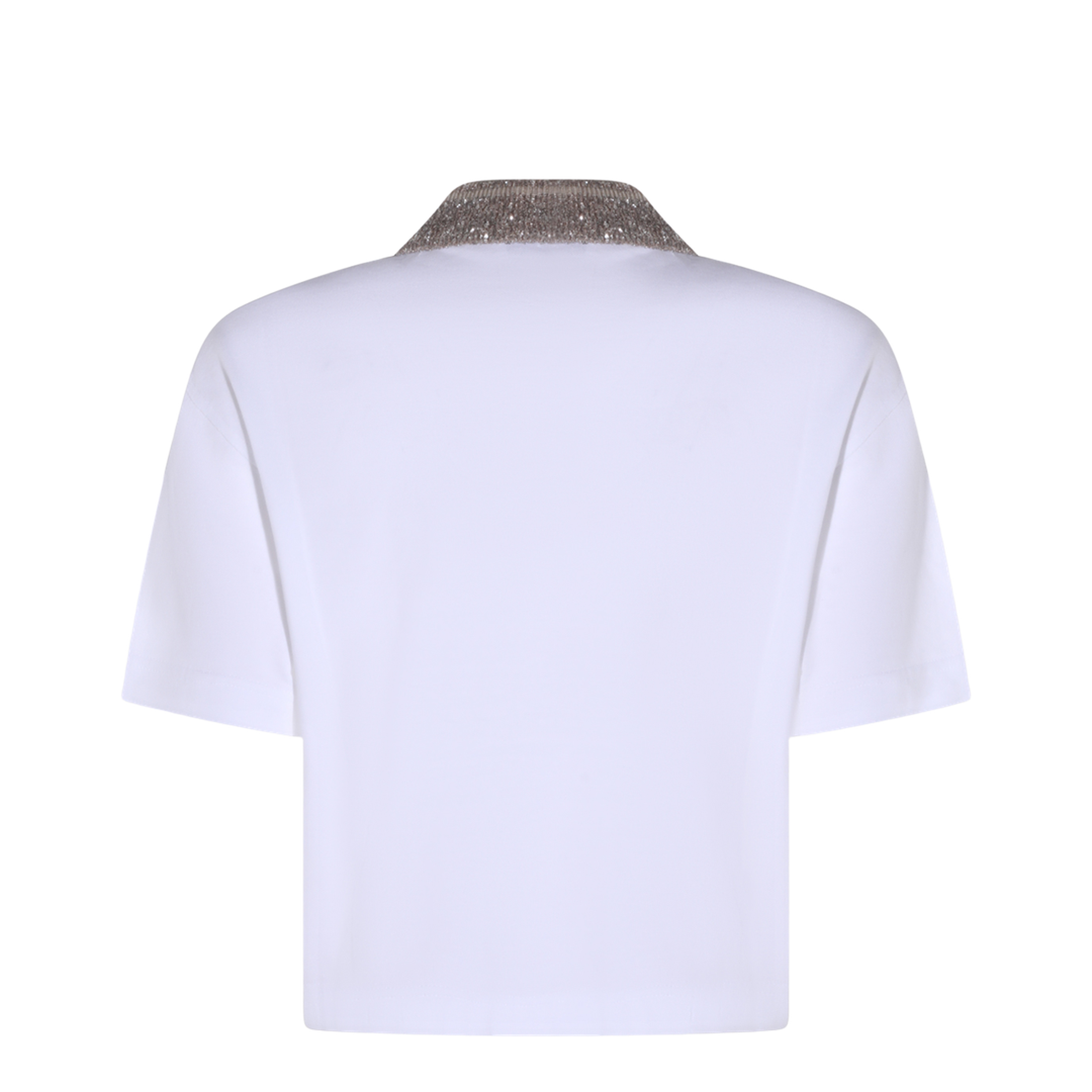 Polo Shirt With Dazzling Collar - Image 4