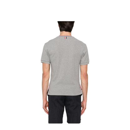 Cotton Waffle Rib Cuff Tee - Image 2