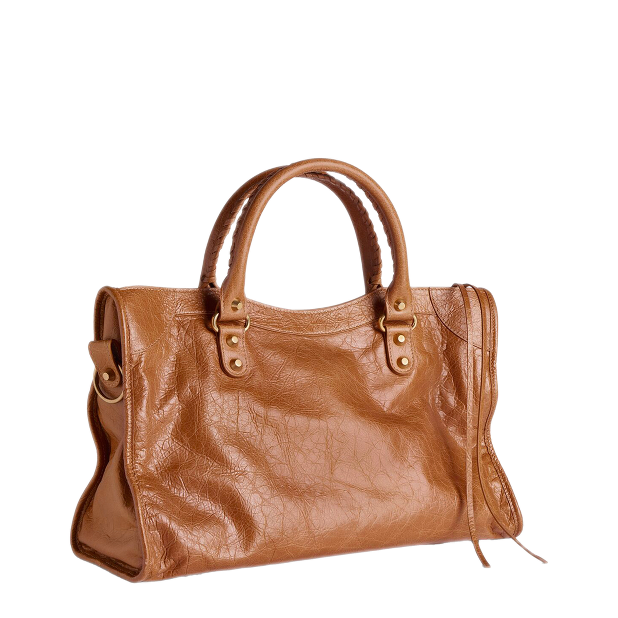 City Medium Bag in Arena Leather - Image 3