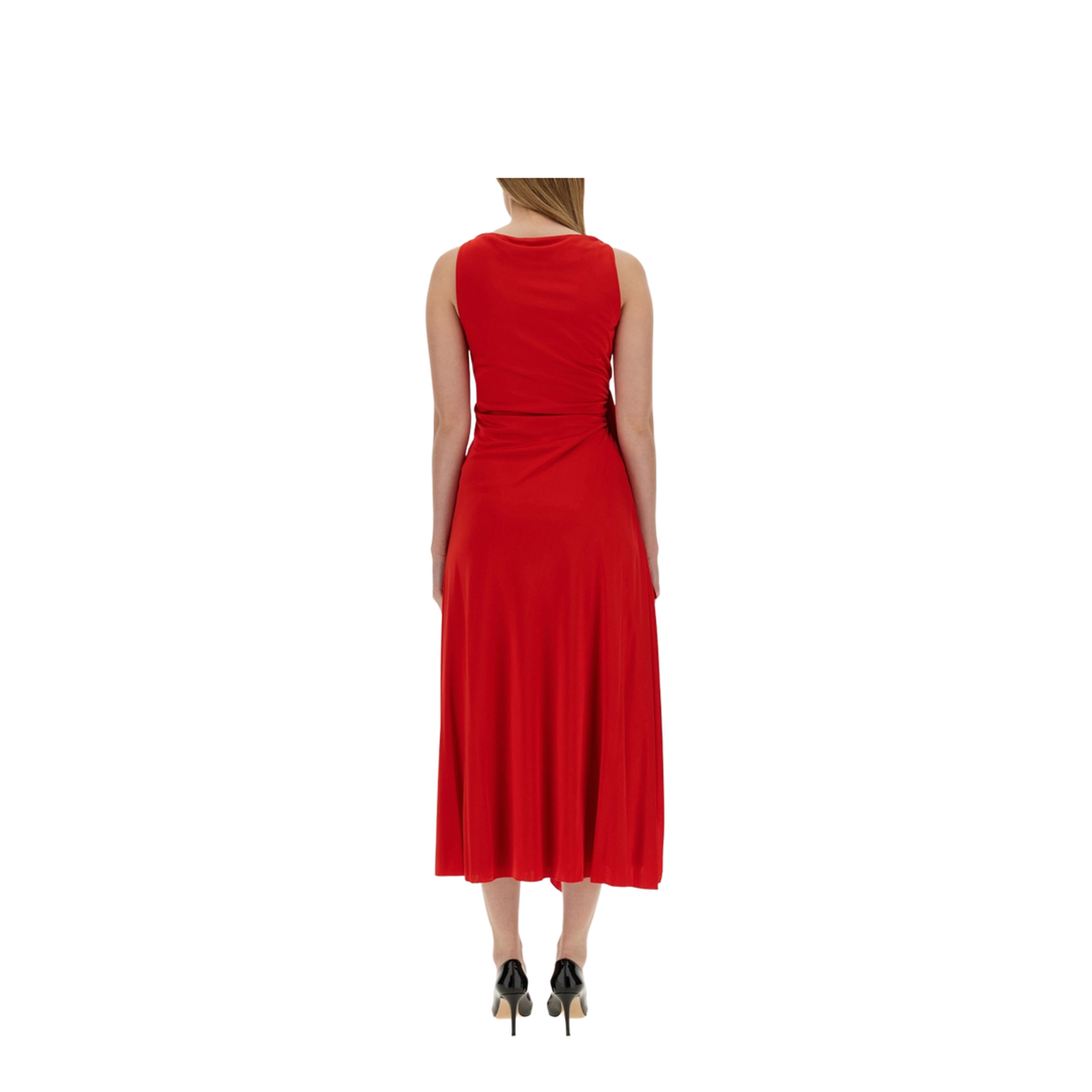 Dress with Drape - Image 4