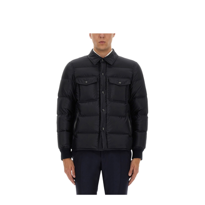 Techno Satin Padded Jacket - Image 1