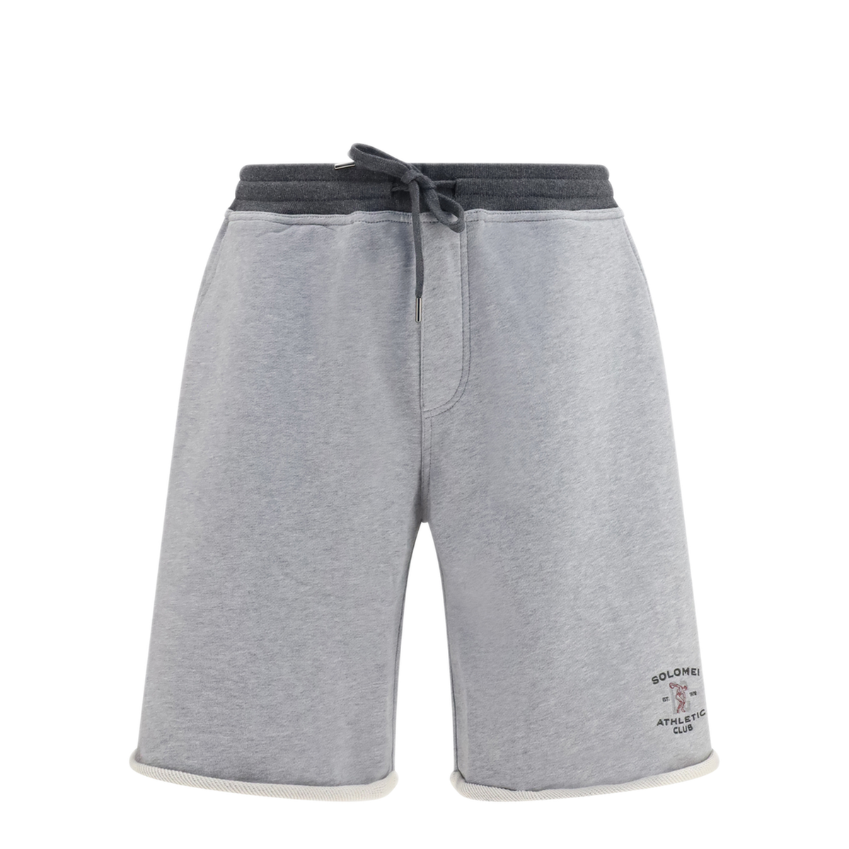 Cotton Drawstring Shorts - Image 1