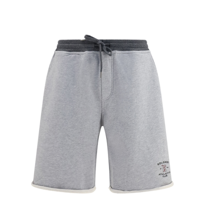 Cotton Drawstring Shorts - Image 1
