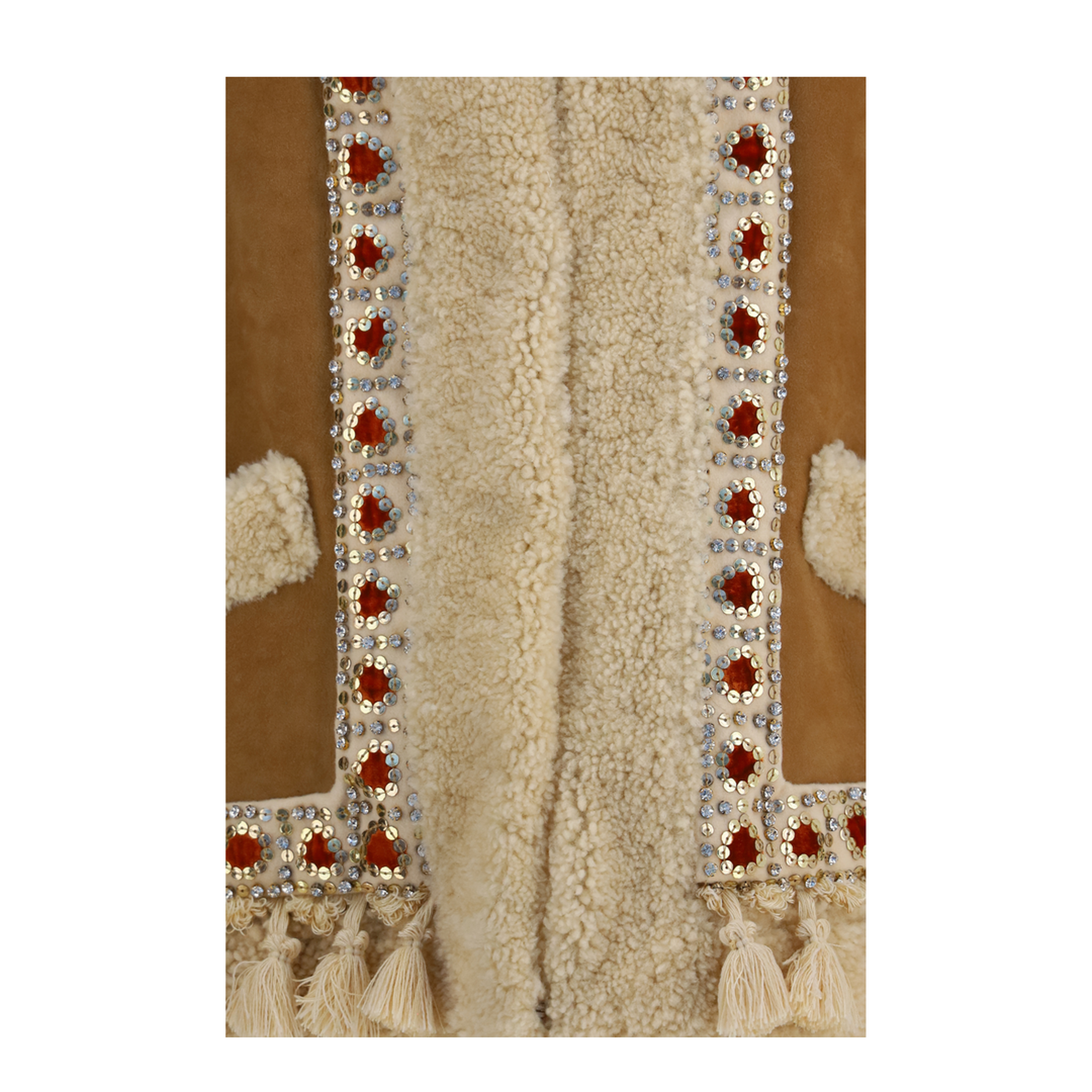 Suede and Fur Vest - Image 3
