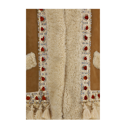 Suede and Fur Vest - Image 3