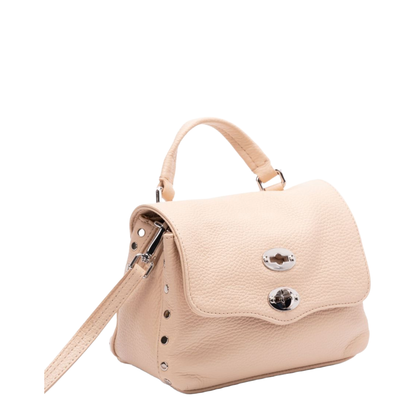Postina Medium Calf Leather Top-Handle Bag - Pink - Image 5