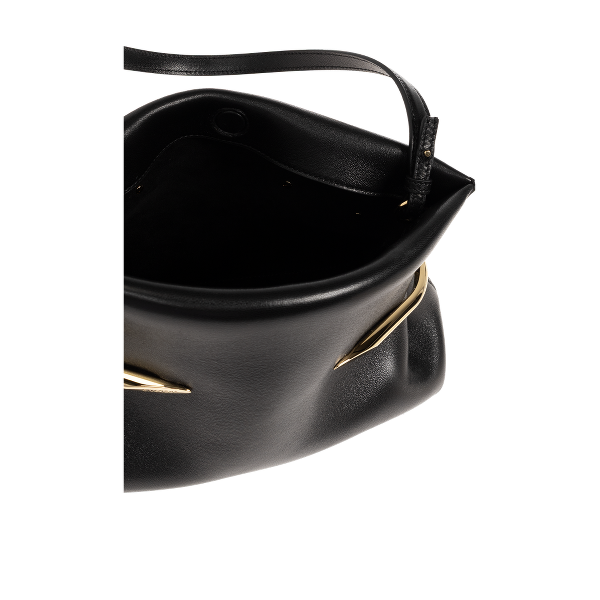 Pinch Nappa Leather Clutch - Noir - Image 5