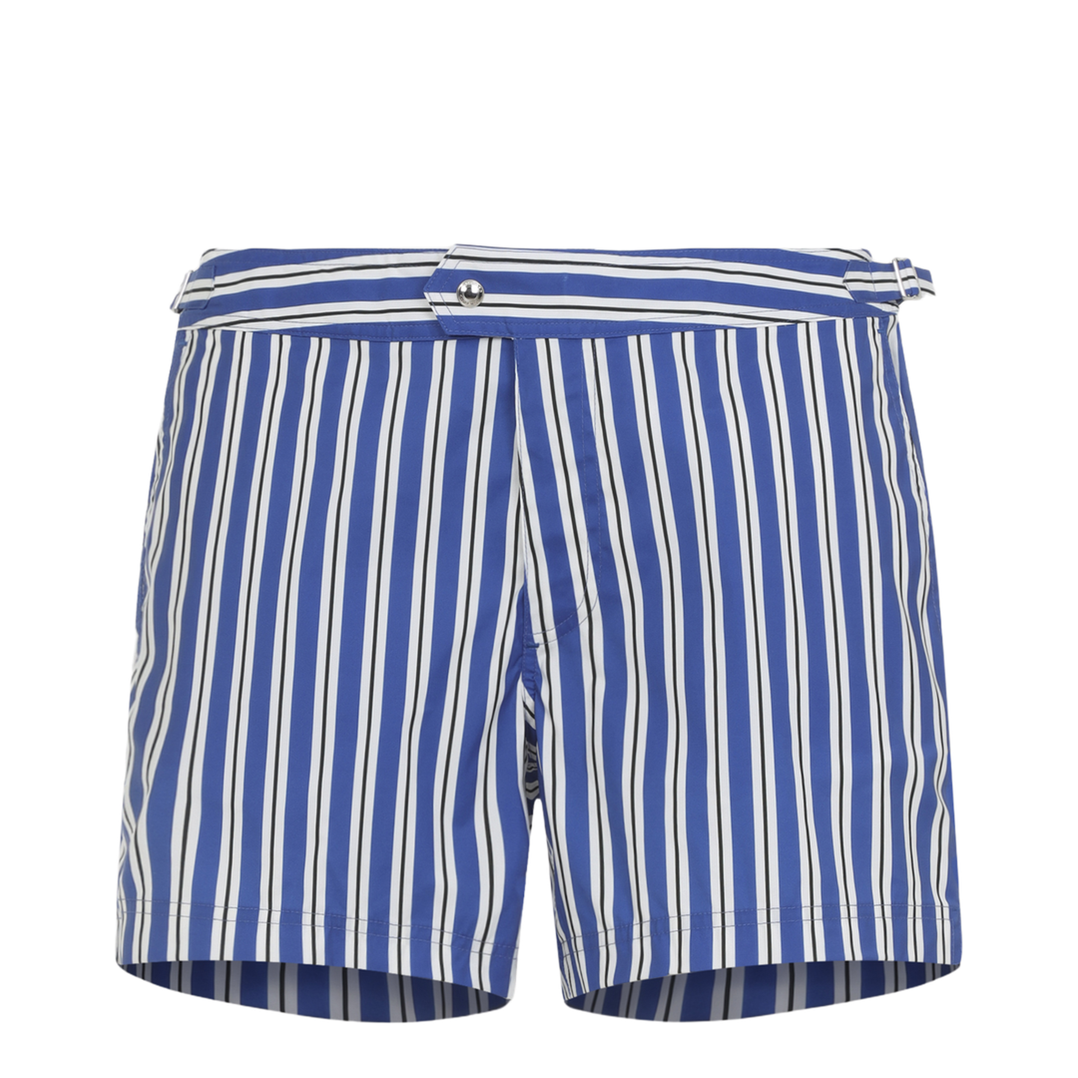 Regimental Stripe Swim Shorts - Image 1