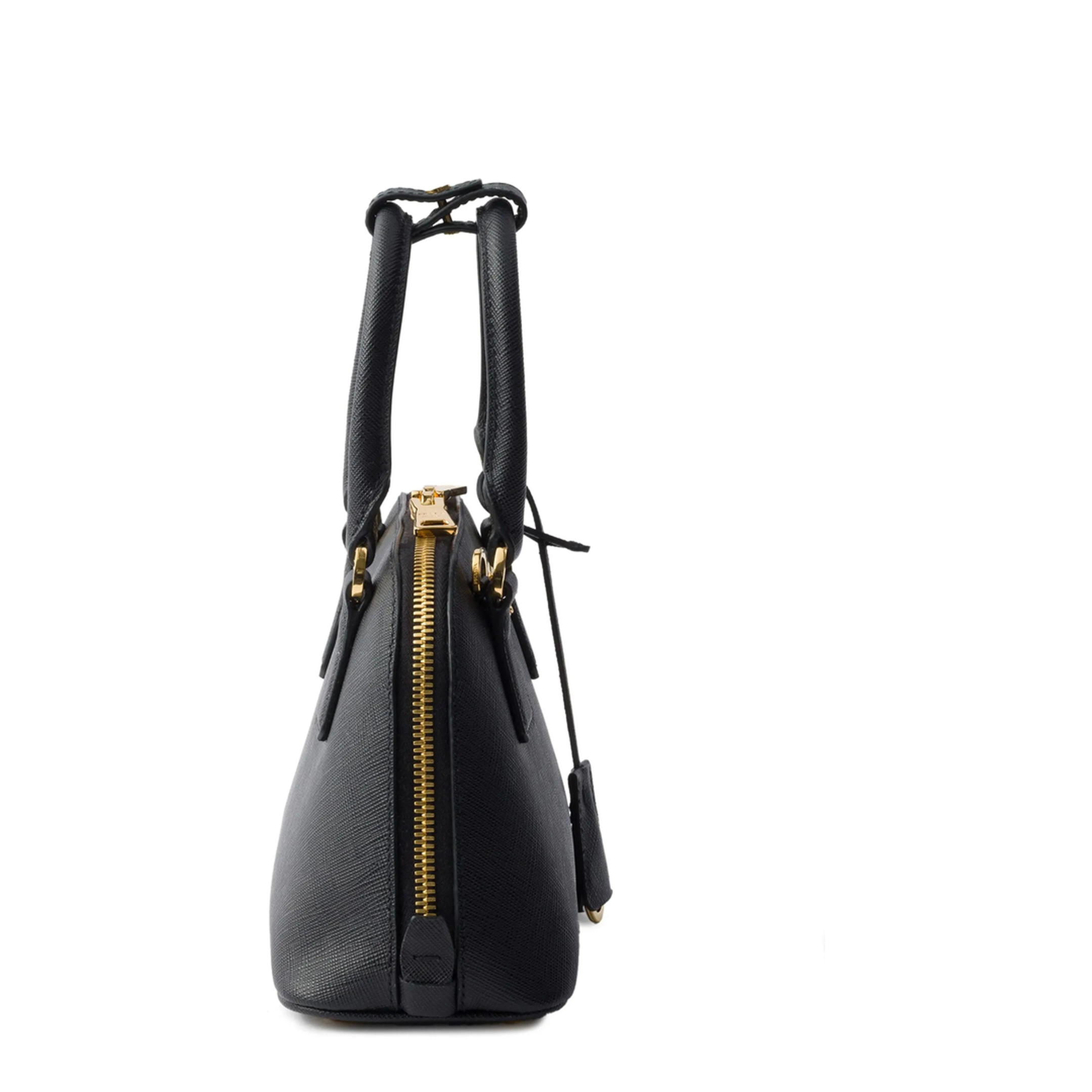 Elegant Black Leather Handbag - Image 4