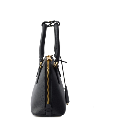 Elegant Black Leather Handbag - Image 4