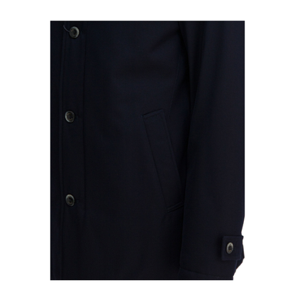 Virgin Wool Long Coat - Image 4