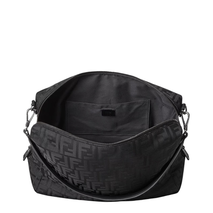 Large Fabric Black Bag - Image 4