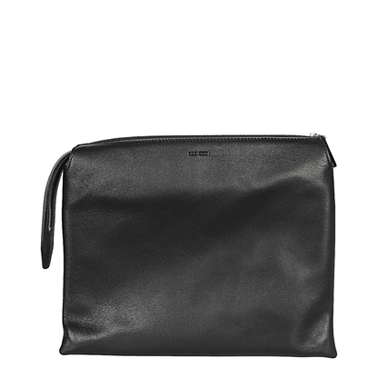 Nu Mini Twin Grained Calfskin Crossbody - Black - Image 1