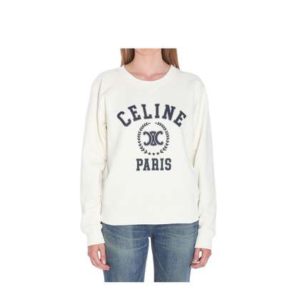 Oversized Sweatshirt in Cotton Fleece - Image 1
