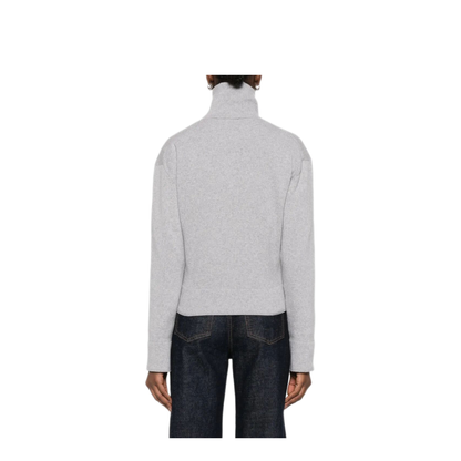 Half-Zip Milano Wool Blend Jumper - Image 3