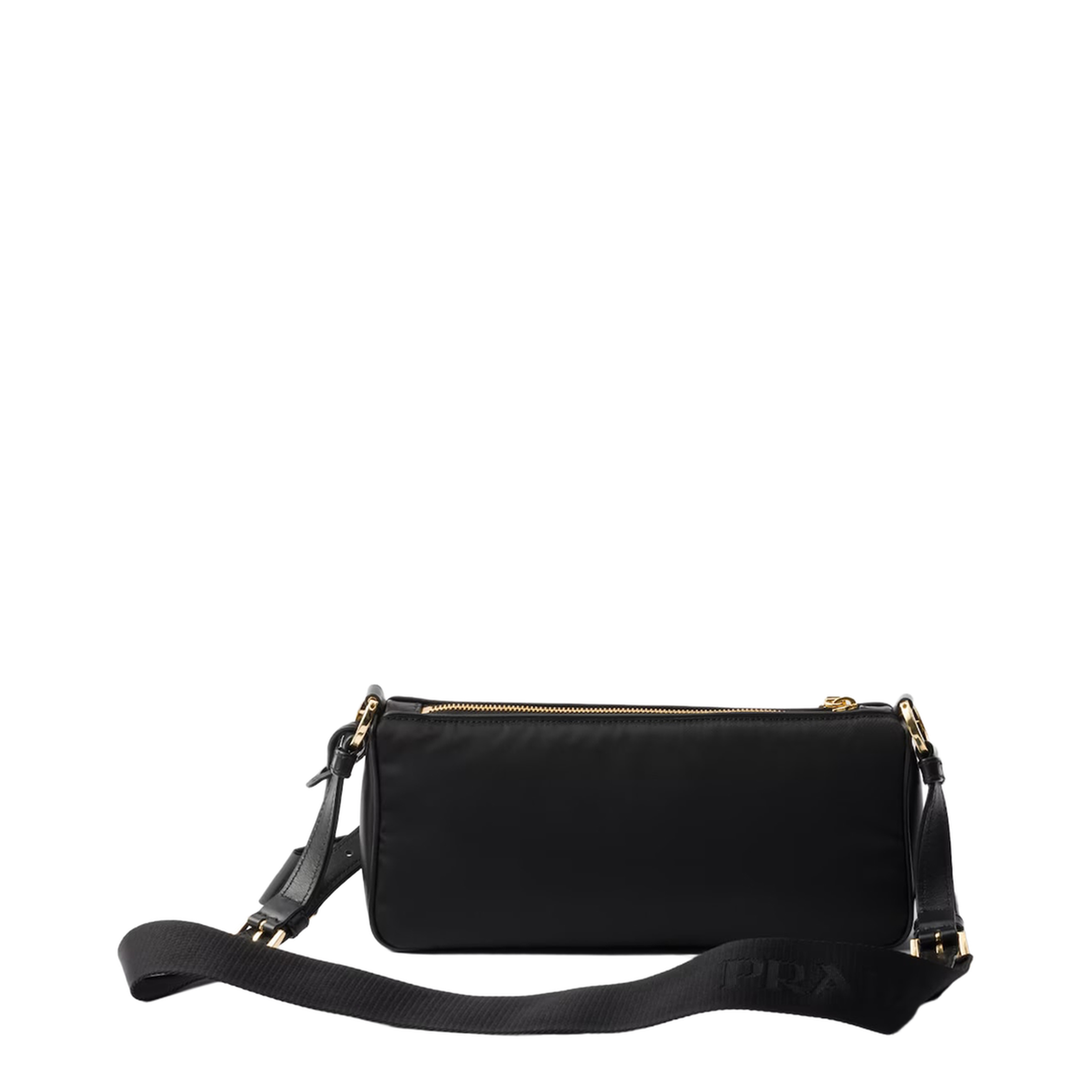 Small Nylon Shoulder Bag - Black - Image 1