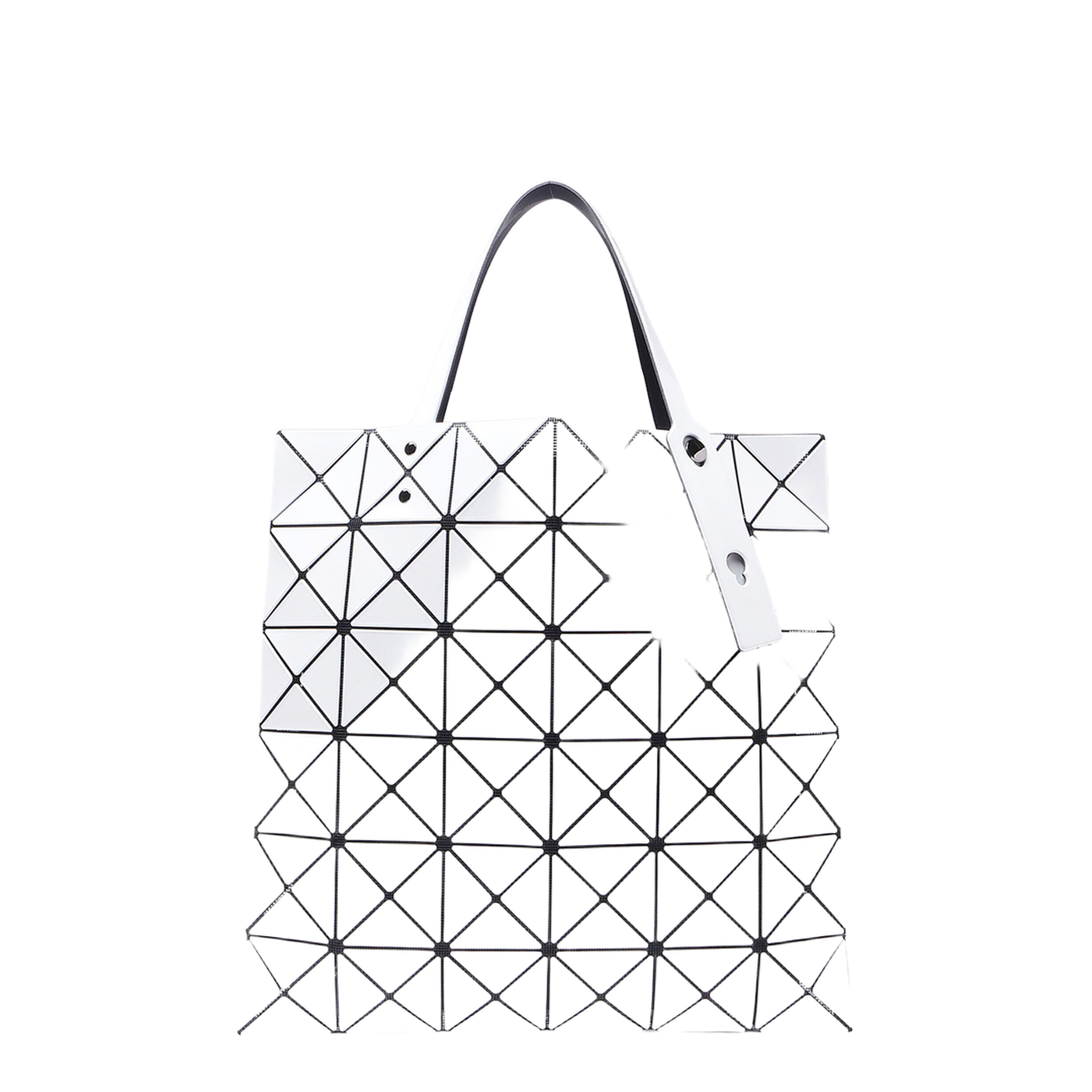 Prism Matte Large Tote Bag - White - Image 1
