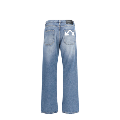 Half Arrow Slim Relaxed Jeans - Image 2
