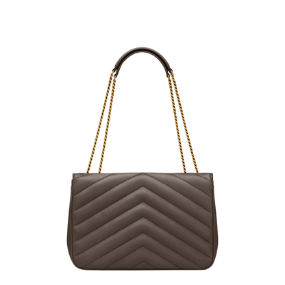 LOULOU large in MATELASSÉ lambskin - Image 3