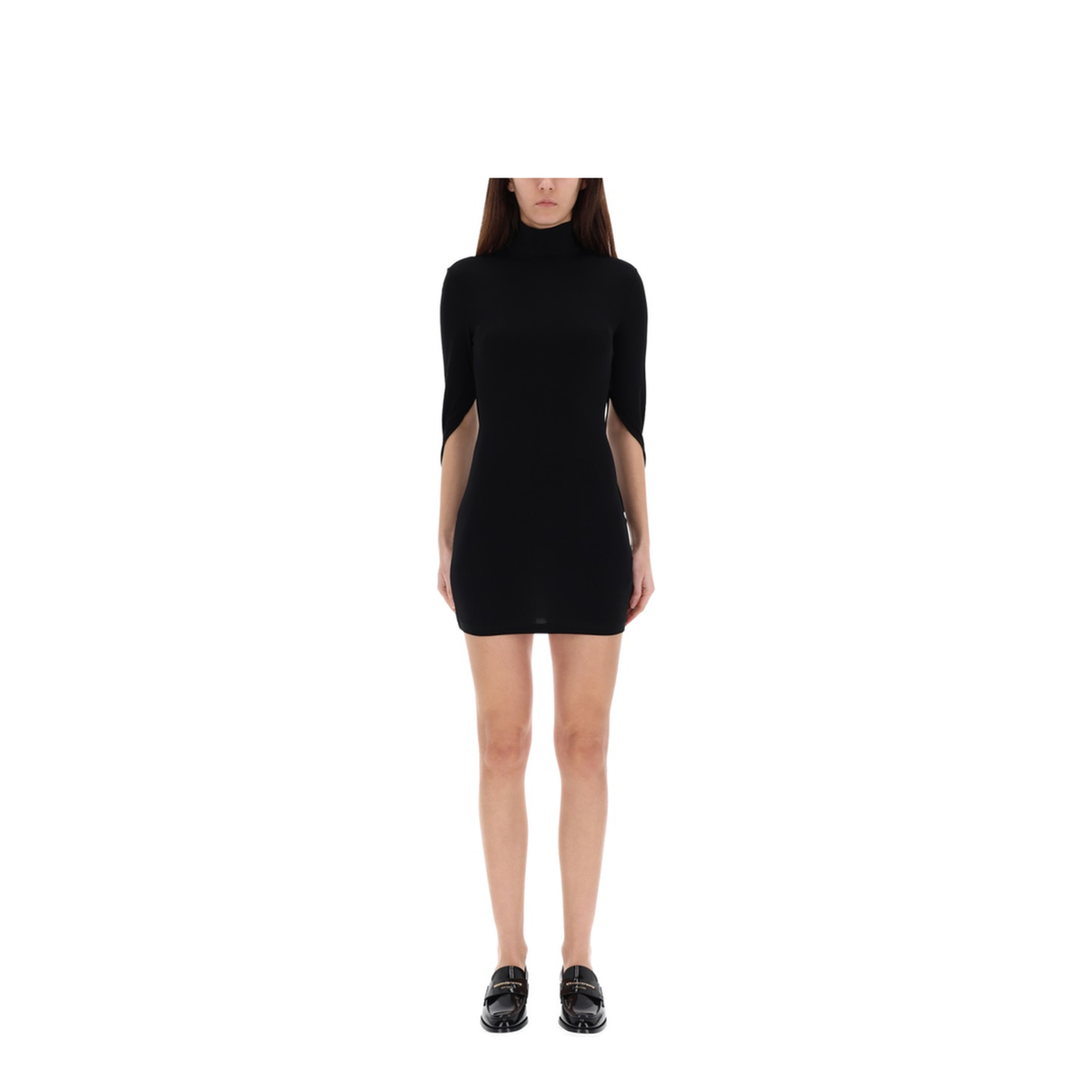 Mini Draped Dress - Image 4