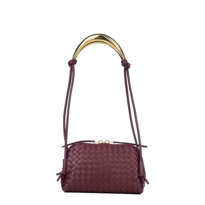 Sardine Leather Handbags - Burgundy - Image 1