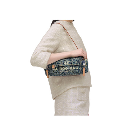 Cargo Monogram Denim Shoulder Bag - Image 4