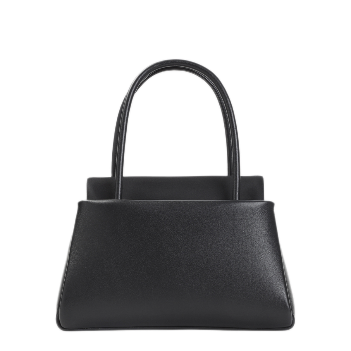Passage Small Calfskin Handbag - Black - Image 4