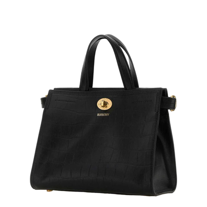 Cotswolds Mini Leather Handbag - Black - Image 2