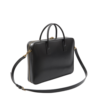 Sac de Jour Large Calfskin Bowler Bag - Black - Image 2