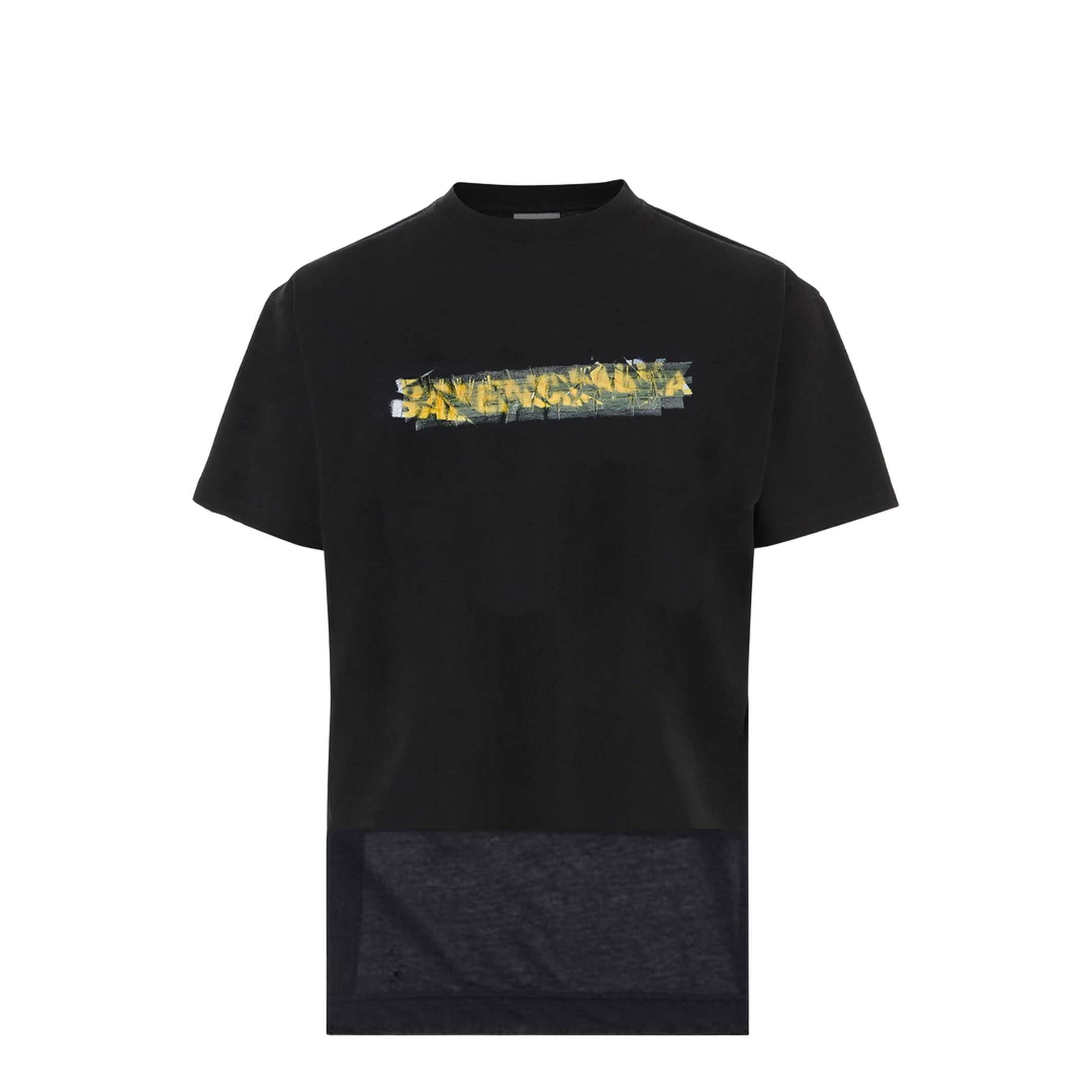 Asymmetrical Cut T-Shirt - Image 1