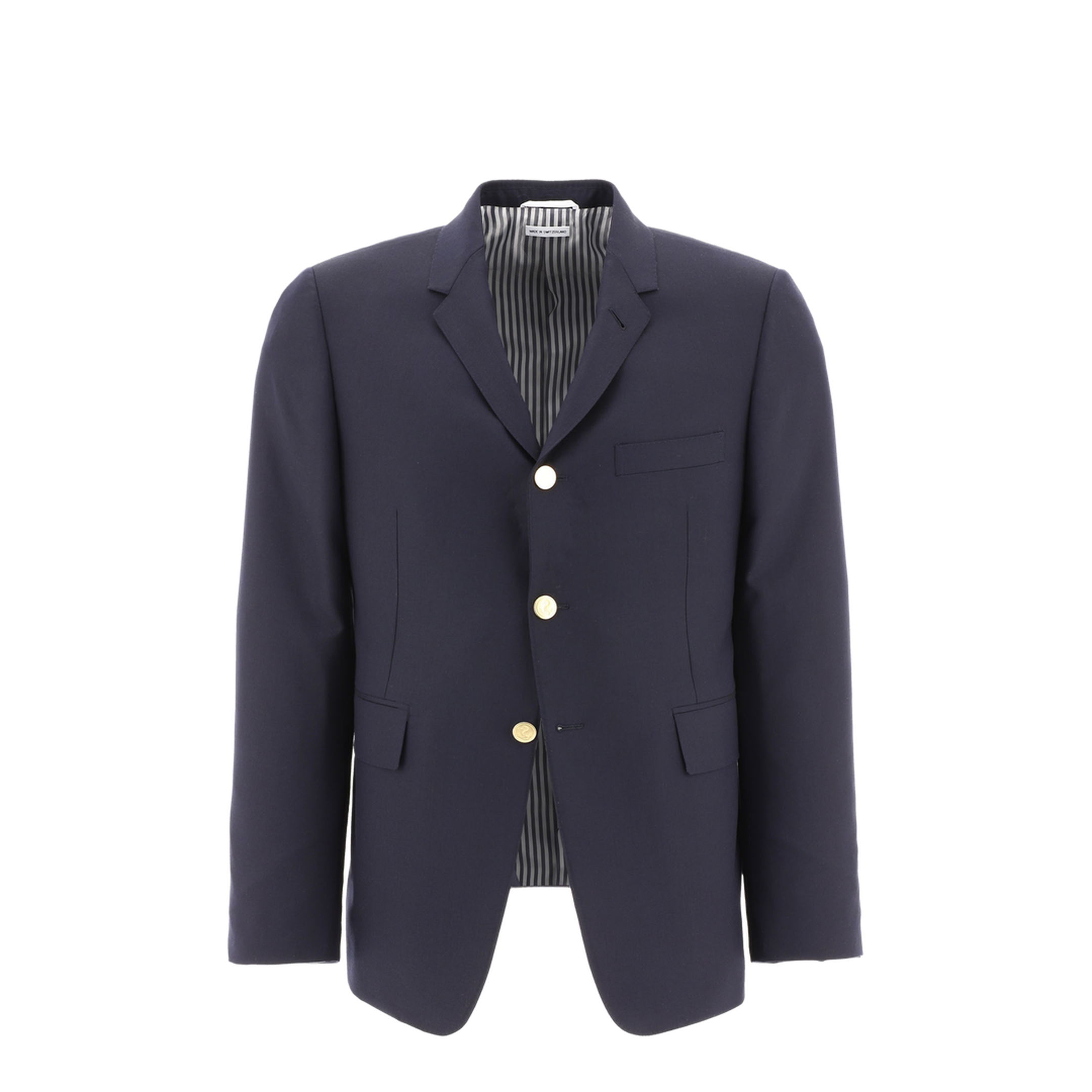 Wool Single-Breasted Blazer - Image 3