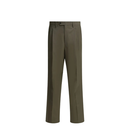 Wide-Leg Wool Pants - Image 1