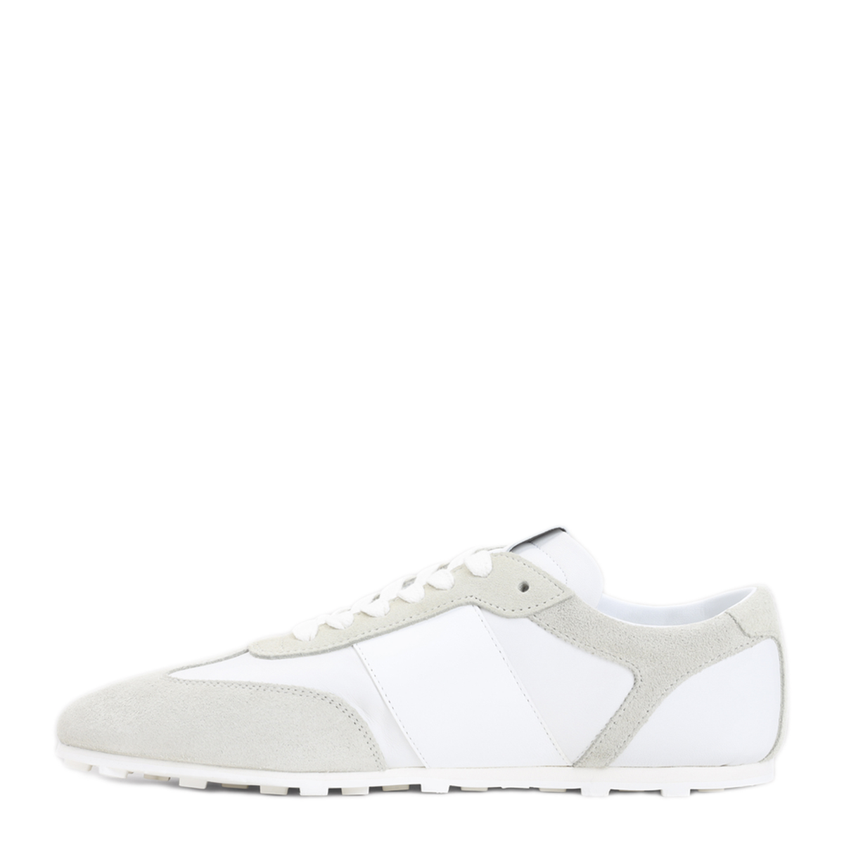 Lily White Leather Sneakers - Image 4