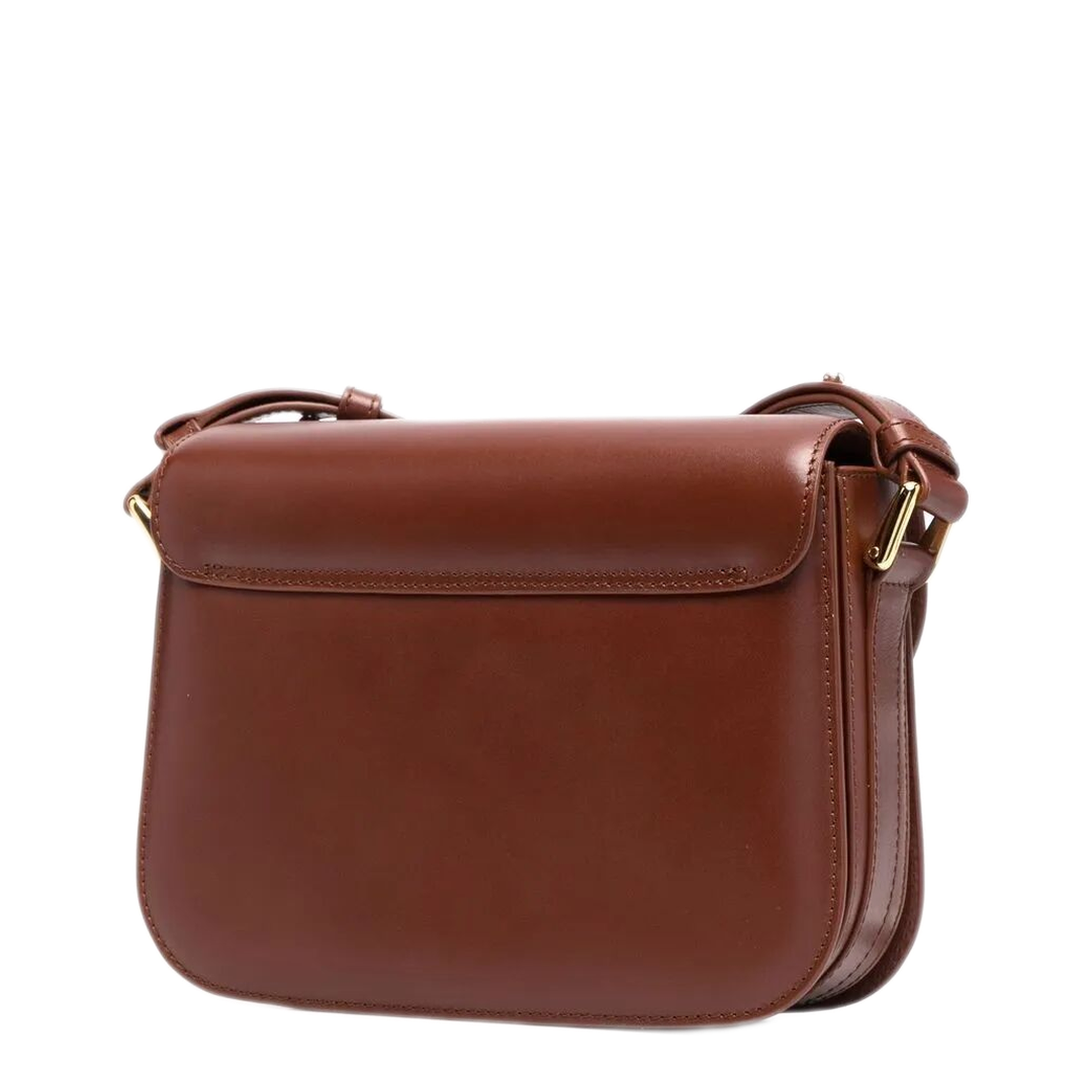Grace Small Calfskin Crossbody - Brown - Image 6