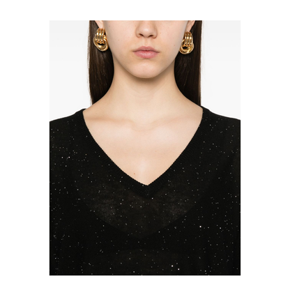 Wool V-Necked Sweater - Image 5