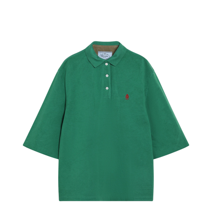 Green Camouflage Piqué Blouson - Image 1