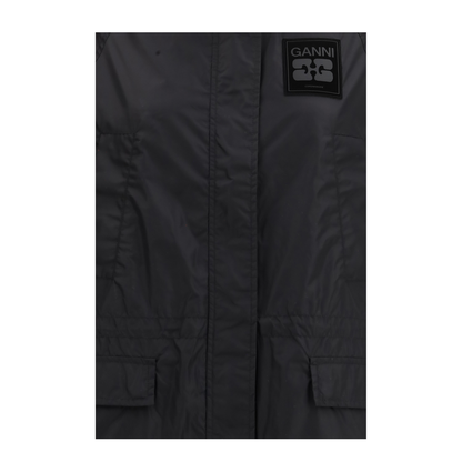 Flyweight Banana Graphic Long Parka - Image 3