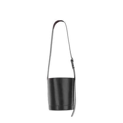 Cannolo Bucket Leather Shoulder Bag - Image 3