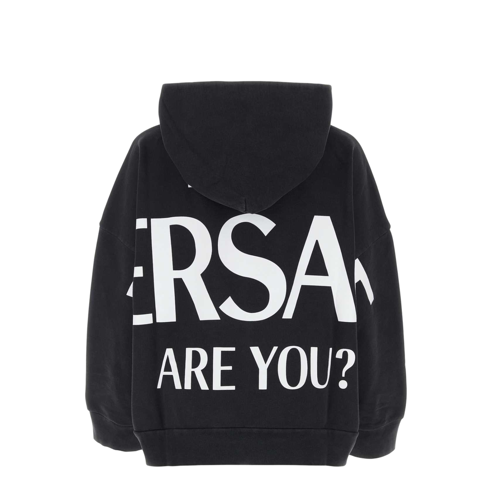 Hooded Sweatshirt With Logo In Black - Image 2