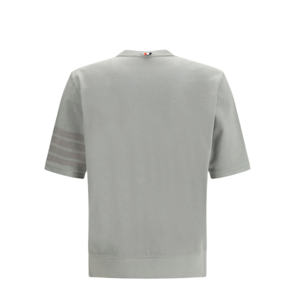 4 Bar Cotton Jersey T Shirt - Image 2