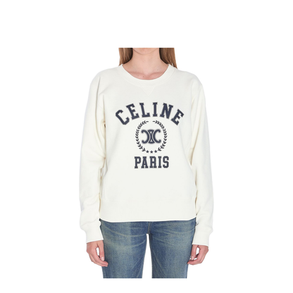 Oversized Sweatshirt in Cotton Fleece - Image 1