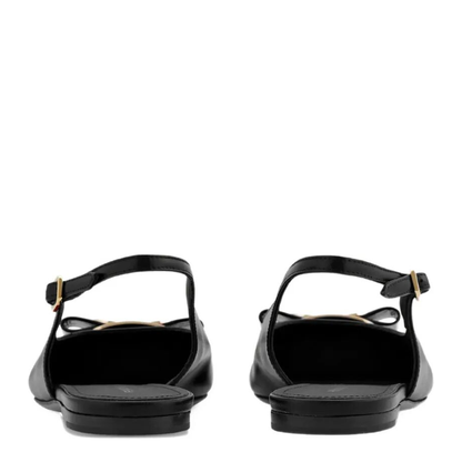 Zelmy Leather Flat Slingback - Image 3