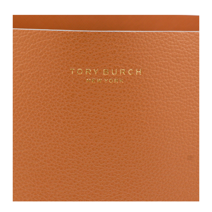 Perry Leather Tote - Autumn Brown - Image 8