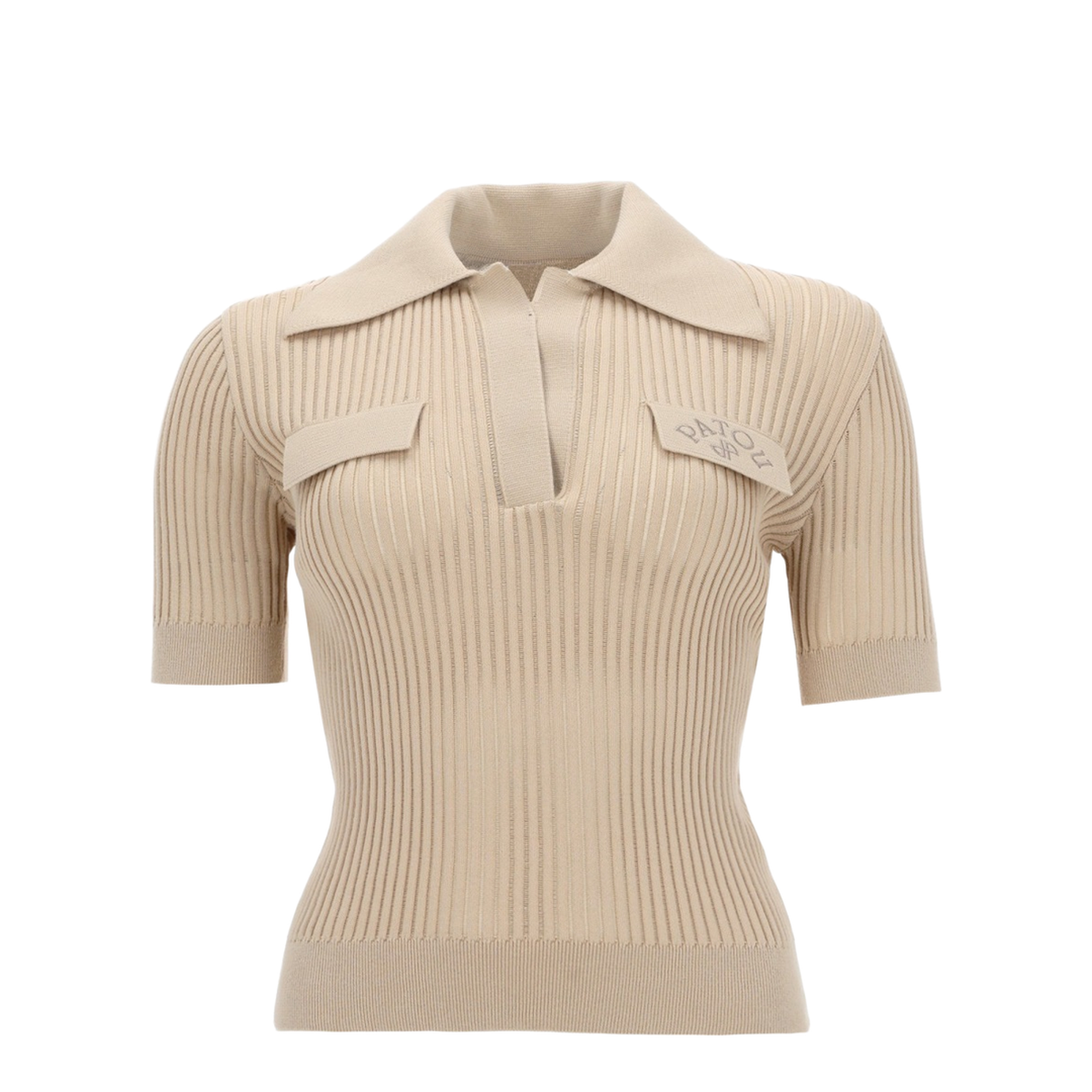 Embroidered Cotton Polo Shirt - Image 1