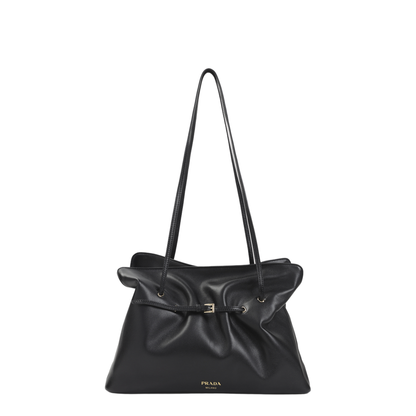 Dada Large Nappa Leather Tote - Black - Image 3