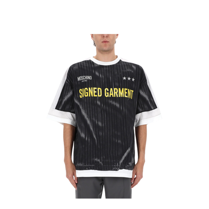 Printed Organic Cotton Jersey T-Shirt - Image 4