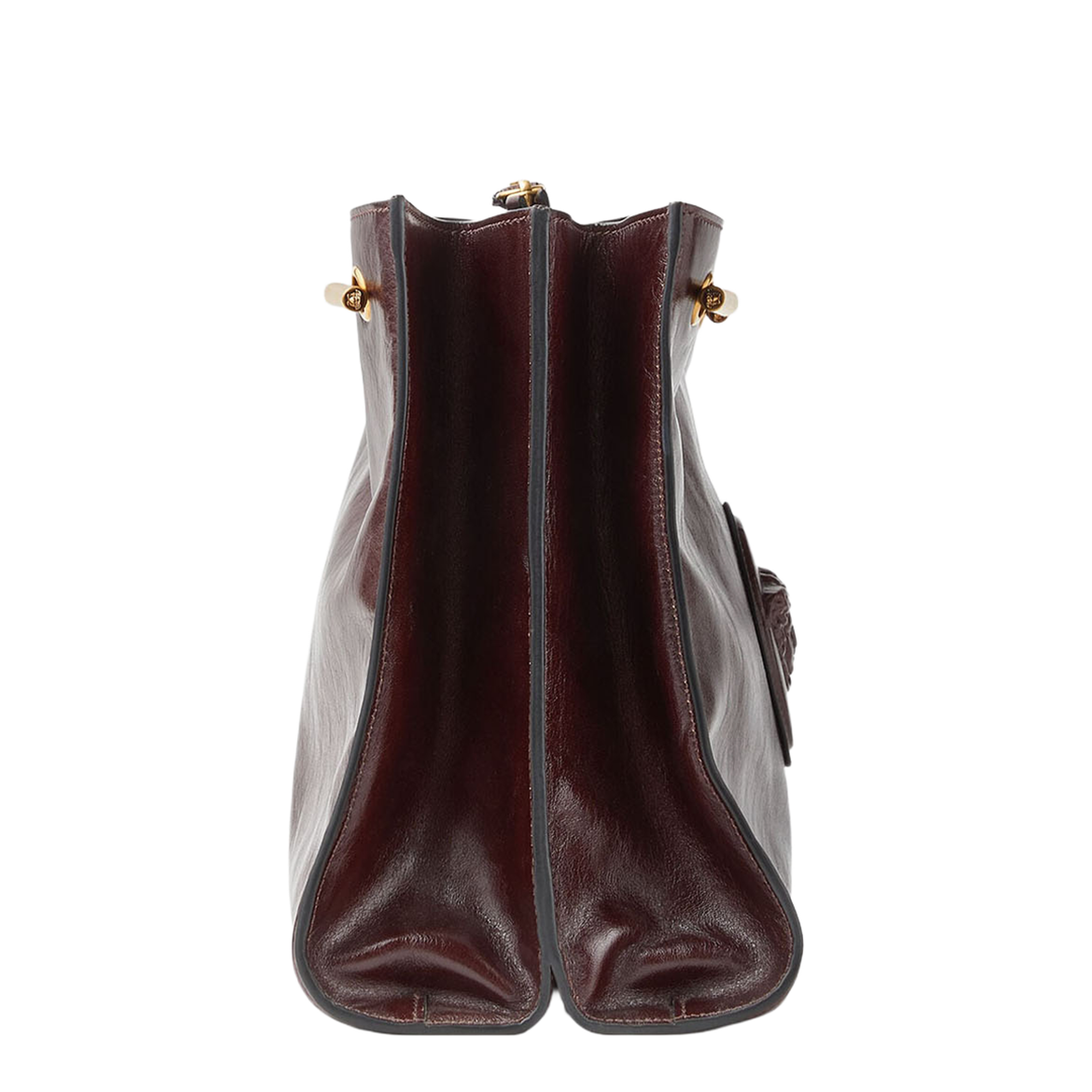 Cabine Calf Leather Shoulder Bag - Brown - Image 2