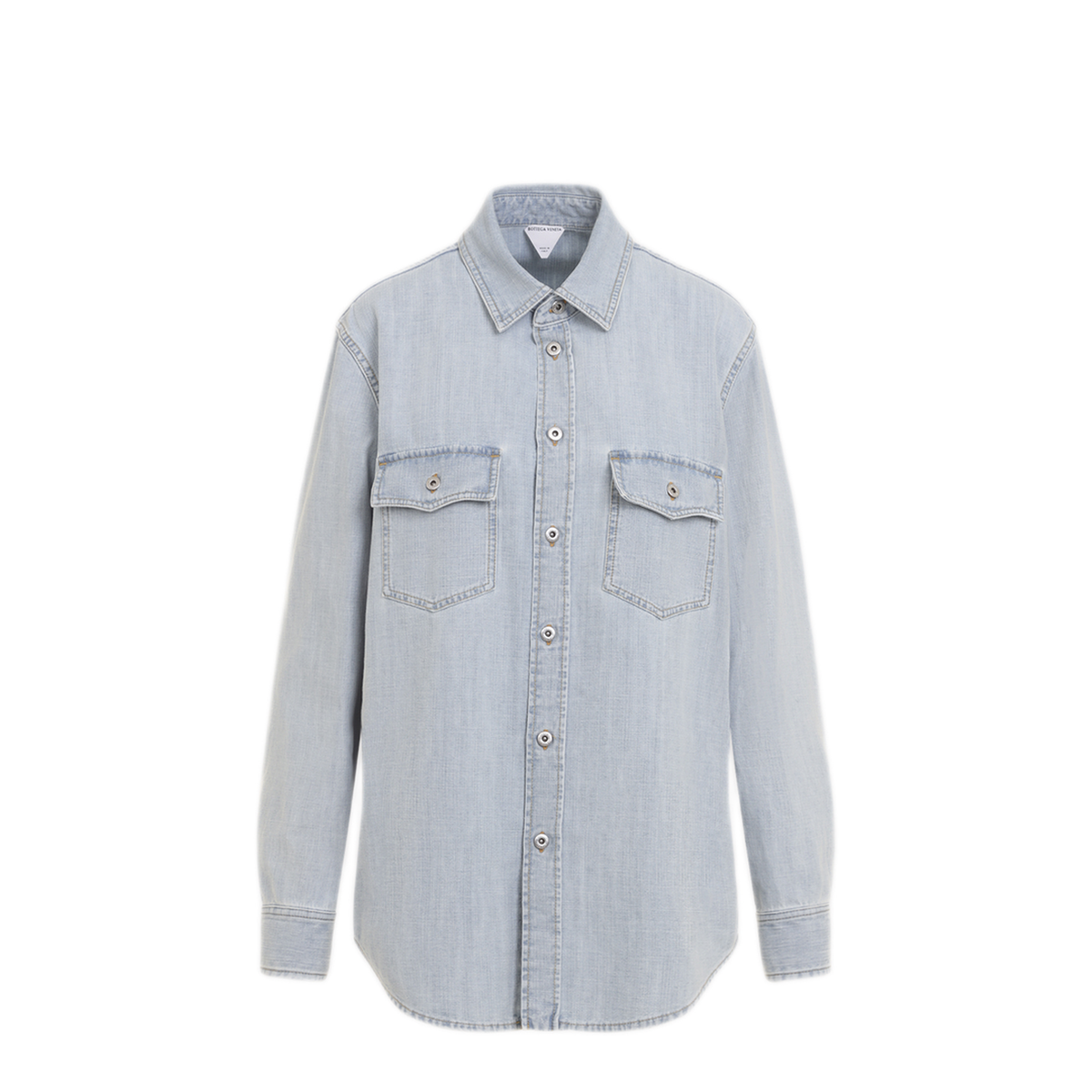 Light Blue Chambray Shirt - Image 3