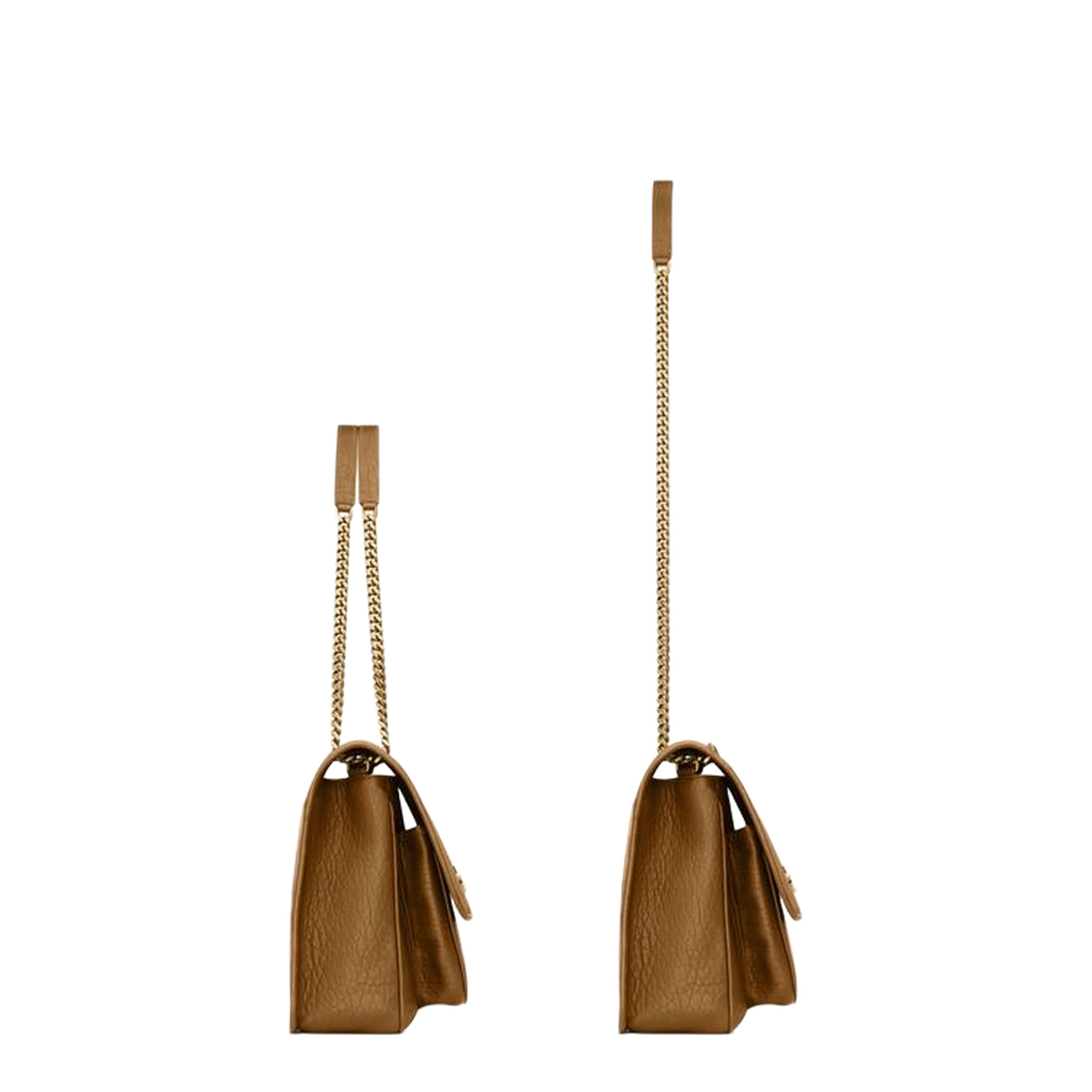 Niki Large Hand Bag Leather Brown - Image 5